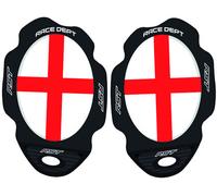 RST Flag Series Deslizadores de rodilla, blanco-rojo