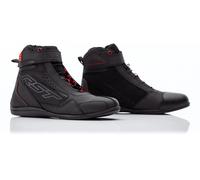 RST Frontier Zapatos de motocicleta, negro-rojo, tamaño 43 para Hombres