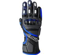 RST Fulcrum Guantes de Motocicleta (Black/Blue,M)