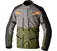 RST Maverick Evo, chaqueta textil impermeable 4XL male Verde Oscuro/Gris/Negro/Naranja