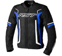 RST Pilot Evo Giacca tessile moto, nero/bianco/blu, XL