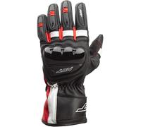 RST Pilot Guantes de moto, Negro/Blanco/Rojo, Talla XL