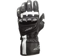 RST Pilot Guantes de moto, Negro/Blanco, Talla S