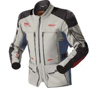 RST Pro Series Adventure D3O Chaqueta impermeable para motocicletas, Azul/Plata/Negro, Talla M