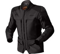 RST Pro Series Adventure D3O Chaqueta impermeable para motocicletas, negro, Talla S