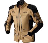 RST Pro Series Adventure D3O Chaqueta Textil de Motocicleta Impermeable, Arena/Negro, Talla L