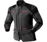 RST Pro Series Adventure D3O Chaqueta Textil de Motocicleta Impermeable, gris/negro, Talla M