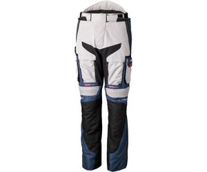 RST Pro Series Adventure-X Pantalones textiles impermeables para motocicletas, Azul/Rojo/Blanco, Talla XXL
