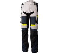 RST Pro Series Adventure-Xtreme Pantalones textiles para motocicleta, negro/amarillo, Talla 4XL