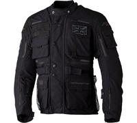 RST Pro Series Ambush Chaqueta textil de motocicleta impermeable, negro, Talla S