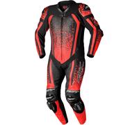 RST Pro Evo Airbag S24, traje de cuero 1ud. perforado 3XL male Rojo Neón/Negro