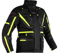 RST Pro Series Paragon 6 Airbag Chaqueta textil de motocicleta, negro/amarillo, Talla S