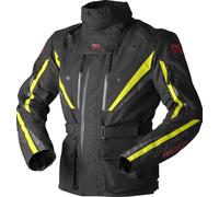RST Pro Series Paragon D3O Chaqueta textil para motocicletas, negro/amarillo, Talla L