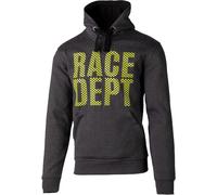 RST Race Department Reinforced Sudadera con capucha para motocicleta, gris, tamaño M para Hombres