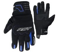 RST Rider Guanti da moto, nero/blu, L