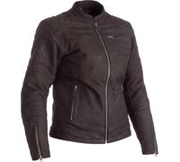 RST Ripley Chaqueta de cuero de la motocicleta de las señoras, marrón, tamaño XS para Mujer
