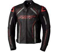 RST S-1, chaqueta de cuero XXL male Negro/Gris/Rojo