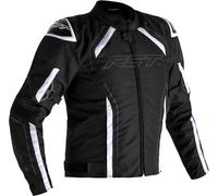 RST S-1, chaqueta textil impermeable L male Negro/Blanco