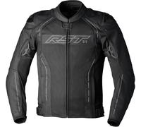 RST S-1 Mesh Chaqueta de cuero para moto, negro, Talla S
