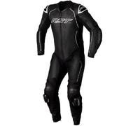 RST S1 Traje de cuero de motocicleta de 1 pieza, negro-blanco, tamaño S