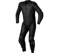 RST S-1, traje de cuero 1pcs. S male Negro/Negro
