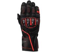 RST S1 Guantes de motocicleta, negro/rojo, Talla 2XL