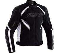 RST Sabre, chaqueta textil impermeable L male Negro/Blanco