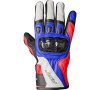 RST Stunt III Guantes de moto, Rojo/azul/blanco, Talla M