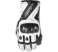 RST Stunt III Guantes de motocicleta para damas, Negro/Blanco, Talla M