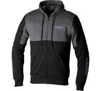 Sudadera de Moto RST Team Zip Through Negro/GrisXXL Negro,Gris