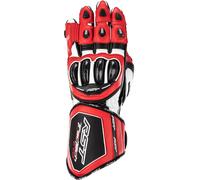 RST Tractech Evo 4 Guantes de moto, negro-blanco-rojo, tamaño XL para Hombres
