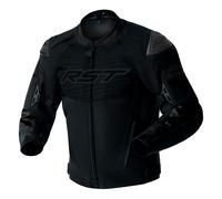 RST Tractech Evo D3O Chaqueta Textil de Motocicleta Impermeable, negro, Talla 48
