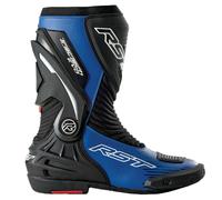 RST Tractech Evo D3O Botas de moto perforadas, negro-azul, tamaño 43 para Hombres