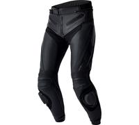 RST Tractech Evo D3O, pantalones de cuero perforado Corta XXL male Negro/Negro