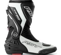 RST Tractech Evo D3O Botas de moto para mujer, Negro/Blanco, Talla 38