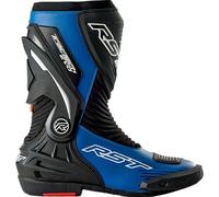 RST Tractech Evo D3O Botas de moto perforadas, negro-azul, tamaño 46 para Hombres