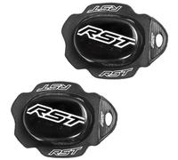 RST Wet Puller Deslizadores de rodilla, negro-blanco para Hombres