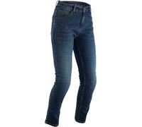 RST X Tapered Pantalones textiles de motocicleta para mujer, azul oscuro, Talla L