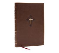 RSV2CE, Thinline Large Print Catholic Bible, Brown Leathersoft, Comfort Print: Revised Standard Edition, Second Catholic Edition, Thinline, Large ... Comfort Print, with 1 Ribbon, and Maps