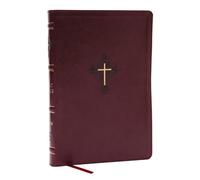 RSV2CE, Thinline Large Print Catholic Bible, Crimson Leathersoft, Comfort Print: Revised Standard Version, Second Catholic Edition, Crimson, ... Bible, Comfort Print, Maps, 1 Ribbon Marker