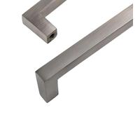 RSWZSFL 2 Piezas Tiradores para Armarios de Cocina Tiradores para Cajones con tornillos Tirador Para Gabinete Pomos para Muebles de Aluminio para Puertas Armarios (Pitch:192mm)