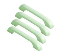 RSWZSFL 4 Pcs Pomos de Madera para Armarios Tiradores para Cajones Tiradores para Muebles Pomos para Puertas de cocina, Con tornillos (Hole Pitch:128mm,Green)