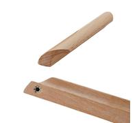 RSWZSFL Tiradores de Madera 2 Piezas Tiradores para Puertas de Armario Pomos para Cajones con tornillos Pomos Modernos para Muebles de Cocina para Armarios,Baños,Cómodas (Hole Pitch:192mm)