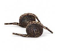 RSYHVG 1 par de cordones Leo Leo con estampado de leopardo, cordones de leopardo, cordones para zapatillas deportivas, zapatillas de deporte