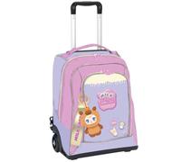 rt | Mochila con ruedas de goma para niños con ruedas de goma, 34 x 25 x 52 cm, Milk Candy Pop, Medio, Clásico