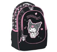 rt Mochila escolar primaria para niños 32 x 21 x 42 cm Mochila para niño o niña con 2 compartimentos y cierre de cremallera - fabricada para KUROMI