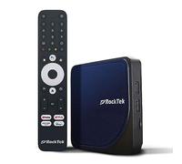 RT RockTek G2 4K Streaming Box | Consola Android TV (Bluetooth/Wi-Fi) | 4K HDR | Google Assistant | Compatible con Netflix/Disney+/HBO MAX/Prime Video