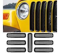 RT-TCZ Rejilla Frontal para Kit para 1997 - 2006 Jeep Wrangler TJ & Unlimited - (7pcs)