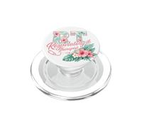 RT Tropical Flowers Terapeuta respiratorio Aloha Summer Girl PopSockets PopGrip para MagSafe