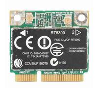 RT5390 Tarjeta de Red inalámbrica, SPS: 630703-001 Adaptador Tarjeta de Red Tarjeta inalámbrica Half Mini PCIE 802.11N, Solo para computadoras HP